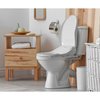 Hulife Electric Bidet Seat for Elongated Toilet with Unlimited Heated Water, Heated Seat, Warm Air Dryer HLB-3000EC